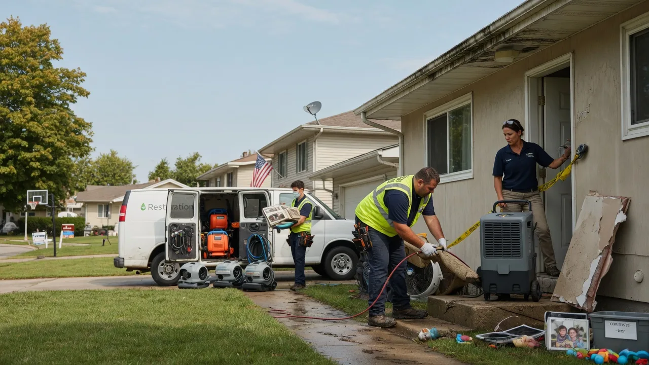 Water Damage Restoration in Lamar, MO near me